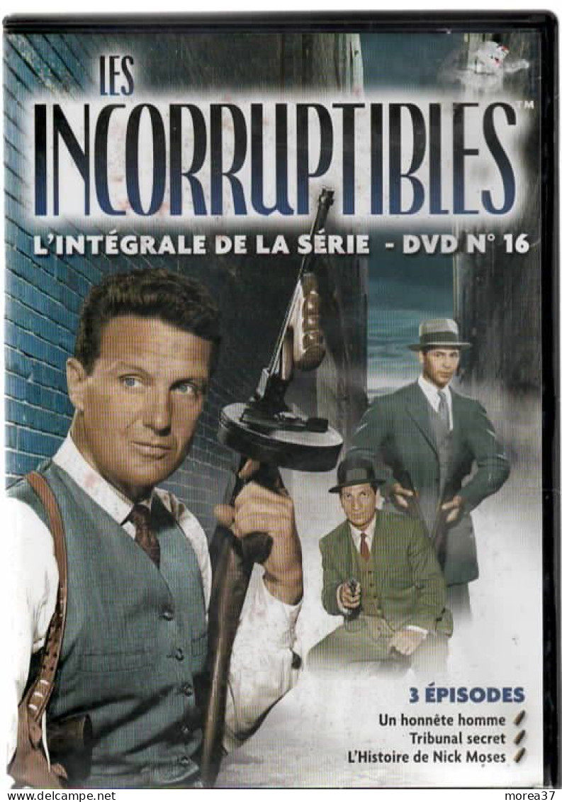 LES INCORRUPTIBLES  N°16   Avec Robert STACK   3 épisodes   (C44) - Serie E Programmi TV