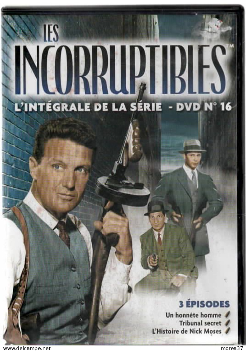 LES INCORRUPTIBLES  N°16   Avec Robert STACK   3 épisodes   (C44) - Séries Et Programmes TV