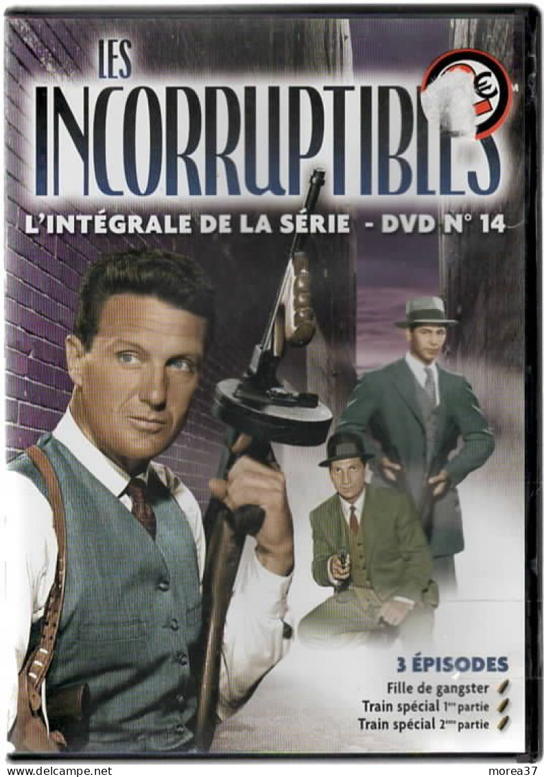 LES INCORRUPTIBLES  N°14   Avec Robert STACK   3 épisodes   (C44) - Series Y Programas De TV