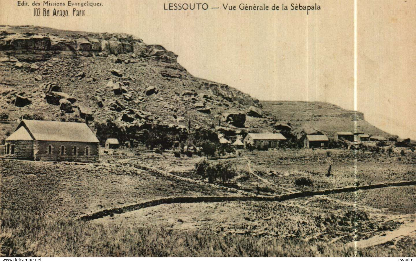 Afrique    LESSOUTO  (LESOTHO)    Vue Générale De La Sébapala - Lesotho