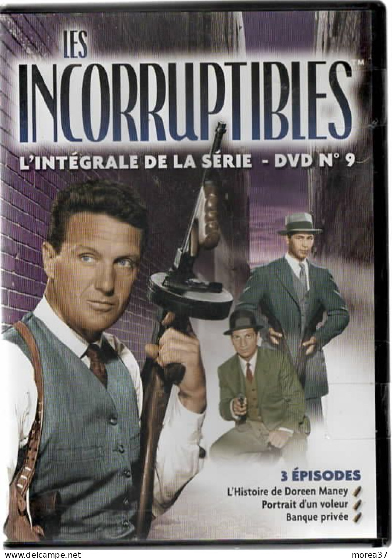 LES INCORRUPTIBLES  N°9   Avec Robert STACK   3 épisodes   (C44) - TV-Serien