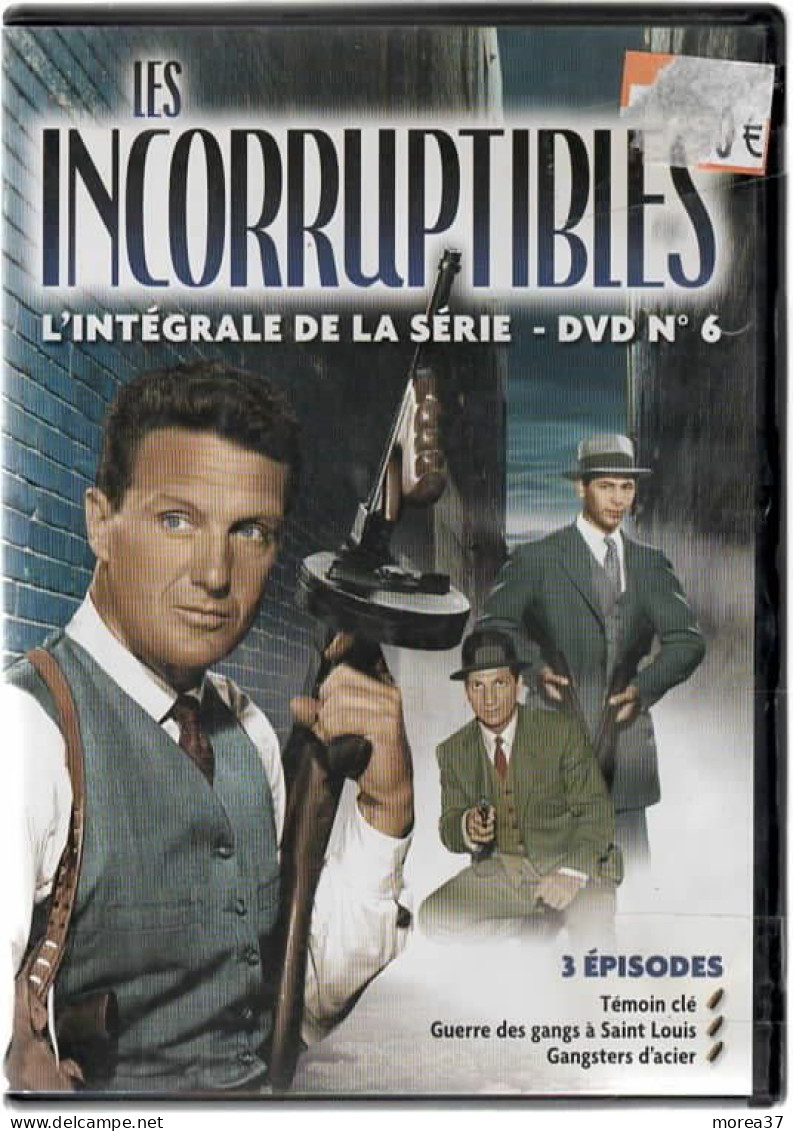 LES INCORRUPTIBLES  N°6   Avec Robert STACK   3 épisodes   (C44) - TV-Serien