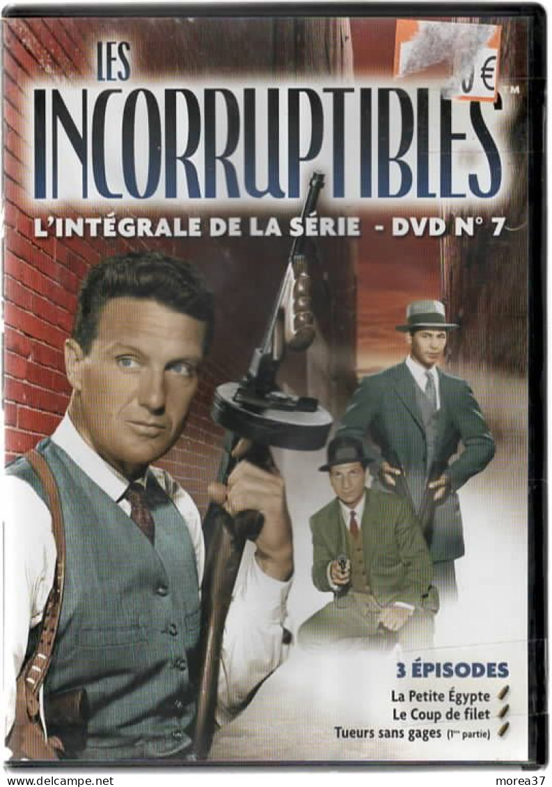 LES INCORRUPTIBLES  N°7   Avec Robert STACK   3 épisodes   (C44) - Serie E Programmi TV