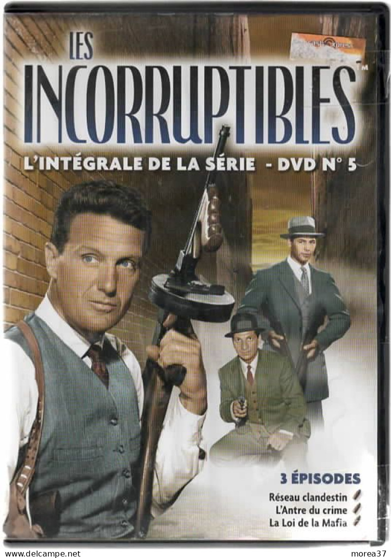LES INCORRUPTIBLES  N°5   Avec Robert STACK   3 épisodes   (C44) - TV-Reeksen En Programma's