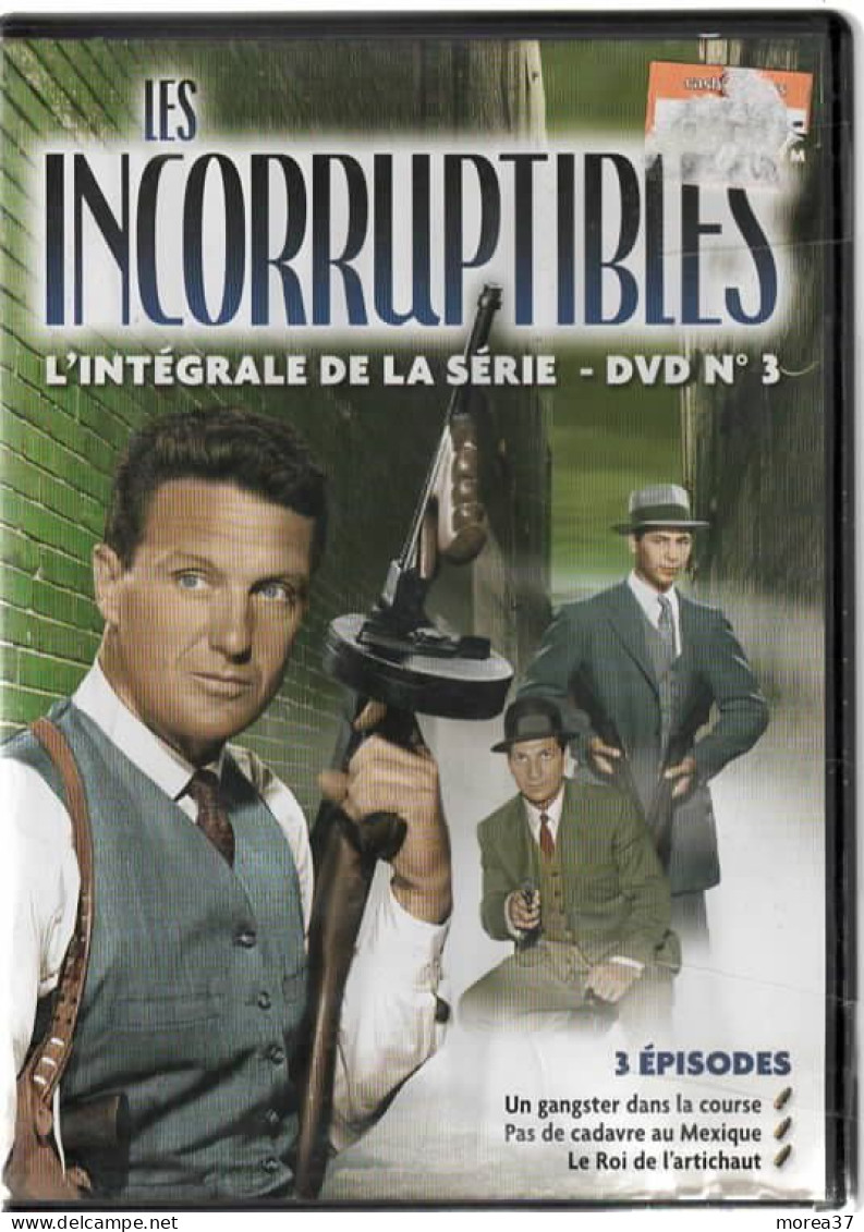 LES INCORRUPTIBLES  N°3   Avec Robert STACK   3 épisodes   (C44) - Serie E Programmi TV