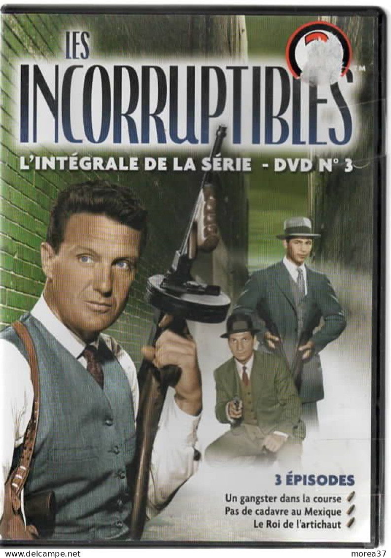 LES INCORRUPTIBLES  N°3   Avec Robert STACK   3 épisodes   (C44) - TV Shows & Series