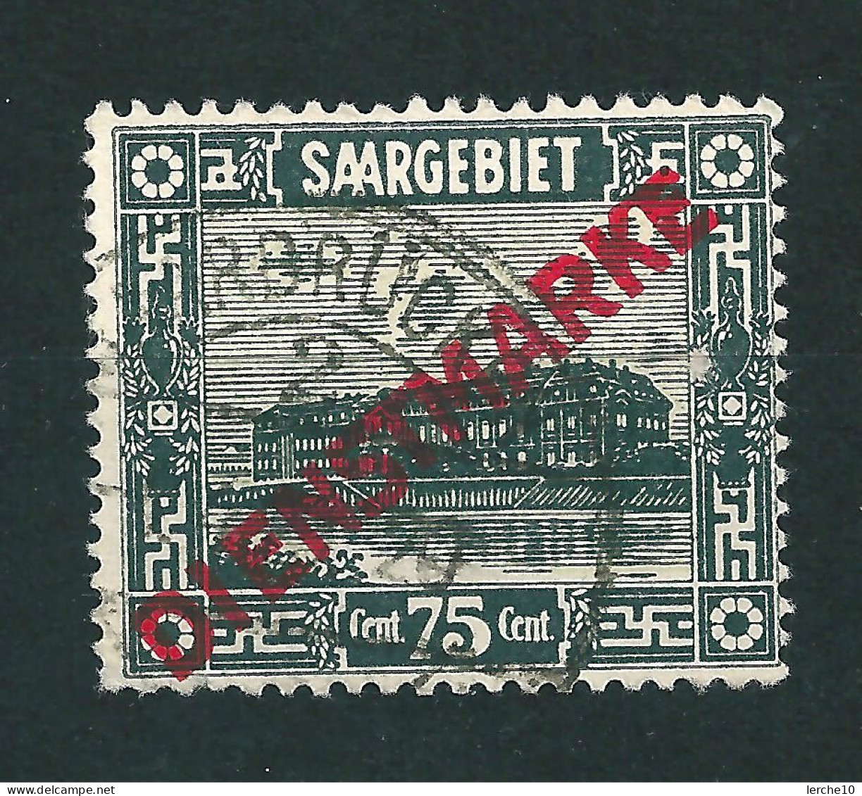 Saar MiNr. D 15 XXV   (sab29) - Officials