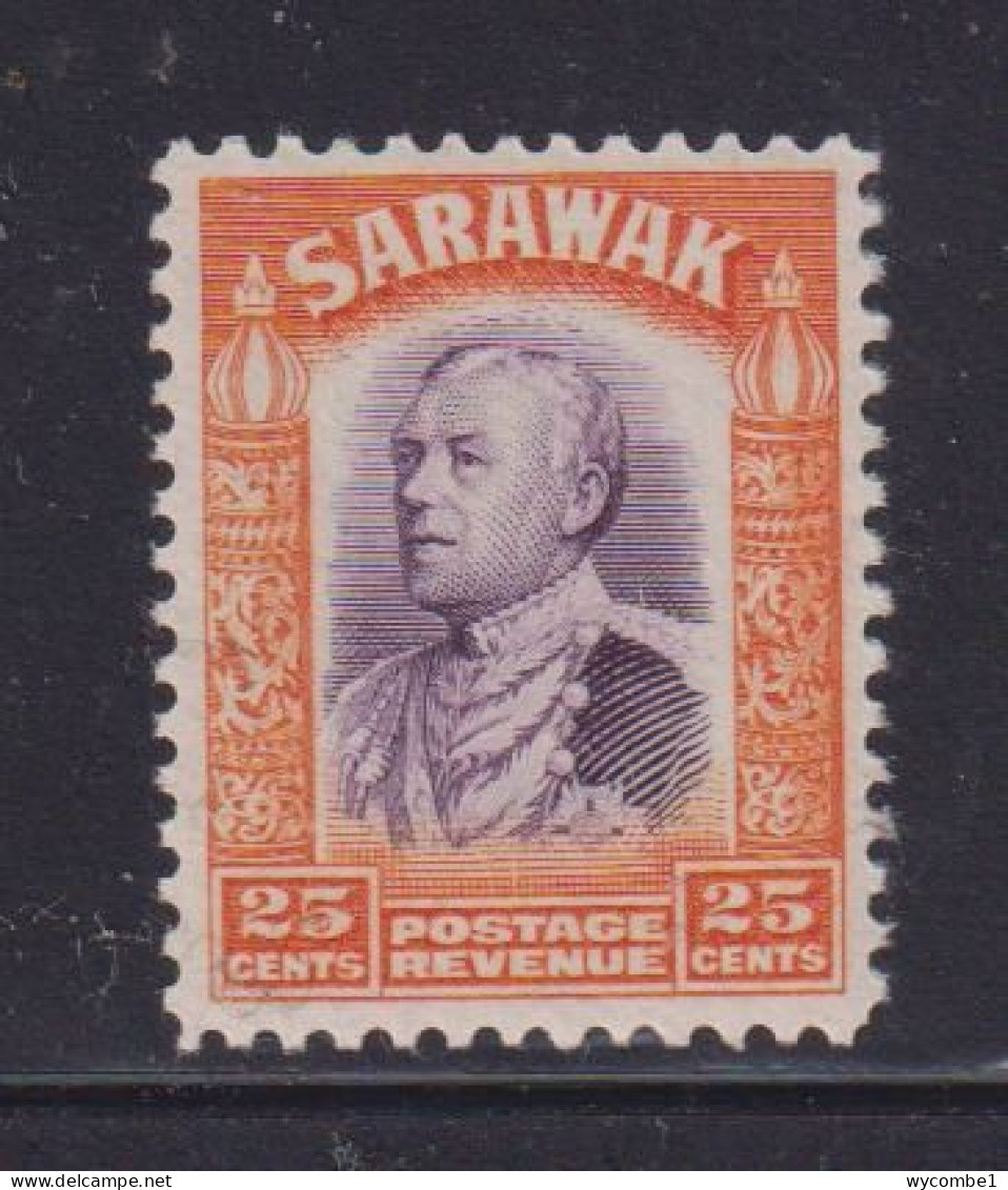 SARAWAK - 1934  Charles Brooke 25c  Never Hinged Mint - Sarawak (...-1963)