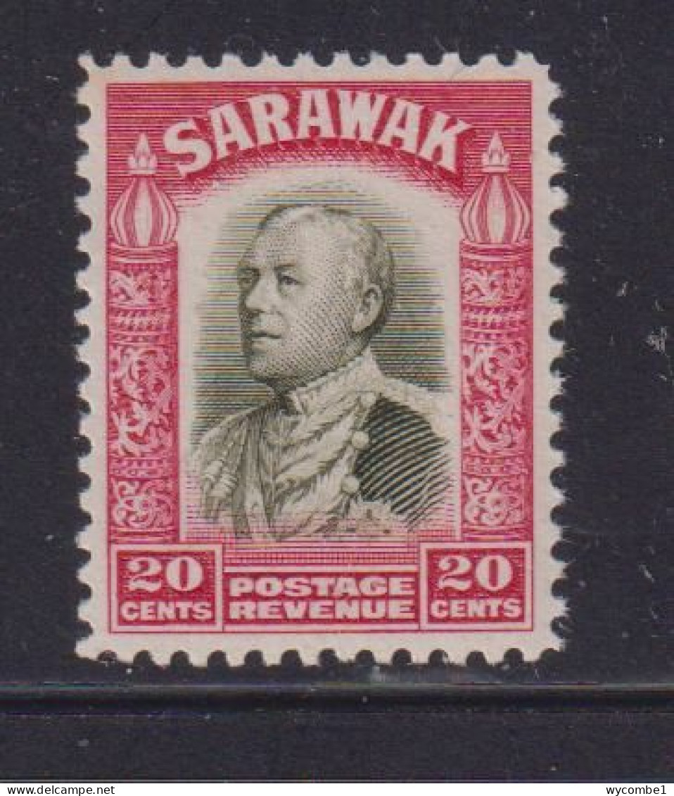 SARAWAK - 1934  Charles Brooke 20c  Never Hinged Mint - Sarawak (...-1963)