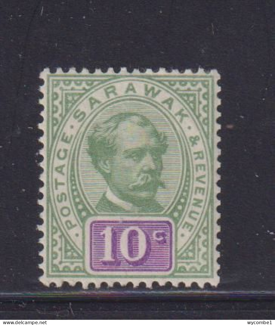 SARAWAK - 1888  Charles Brooke 10c  Hinged Mint - Sarawak (...-1963)