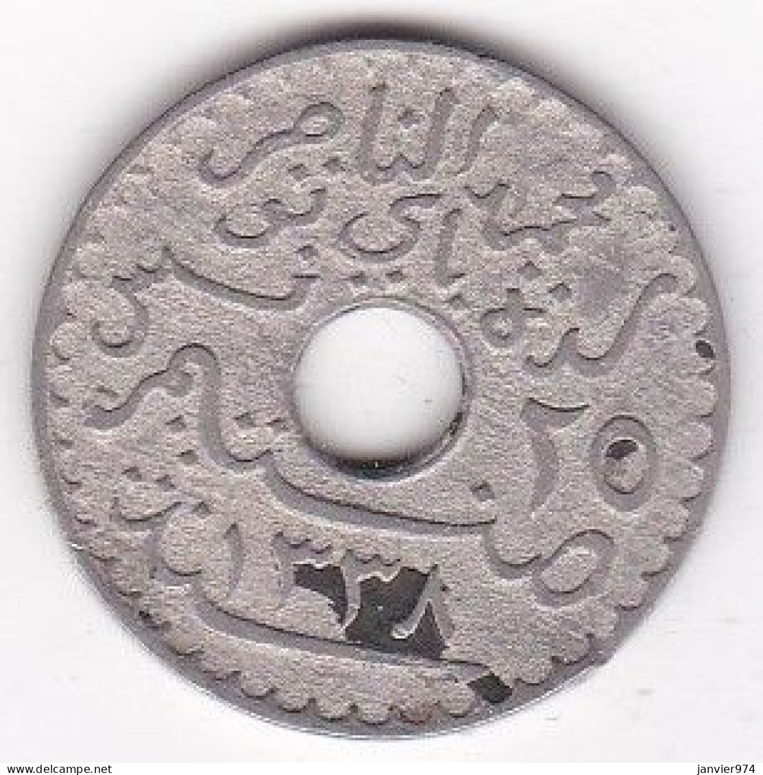 Protectorat Français 25 Centimes 1920 , Bronze Nickel, Lec# 131 - Tunesië