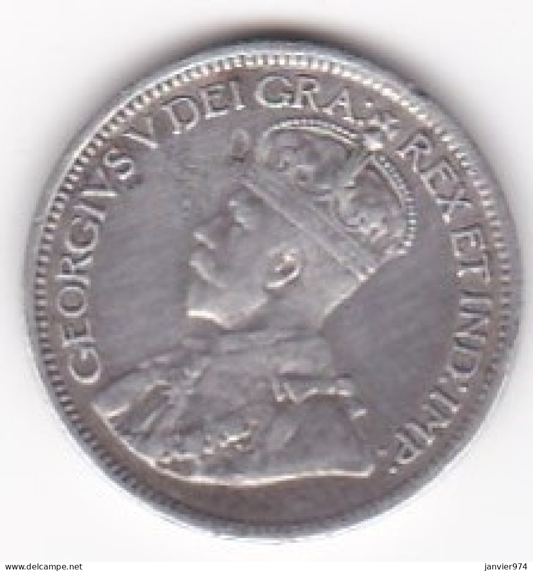 Canada, 10 Cents 1919, George V, En Argent, KM# 23  - Canada