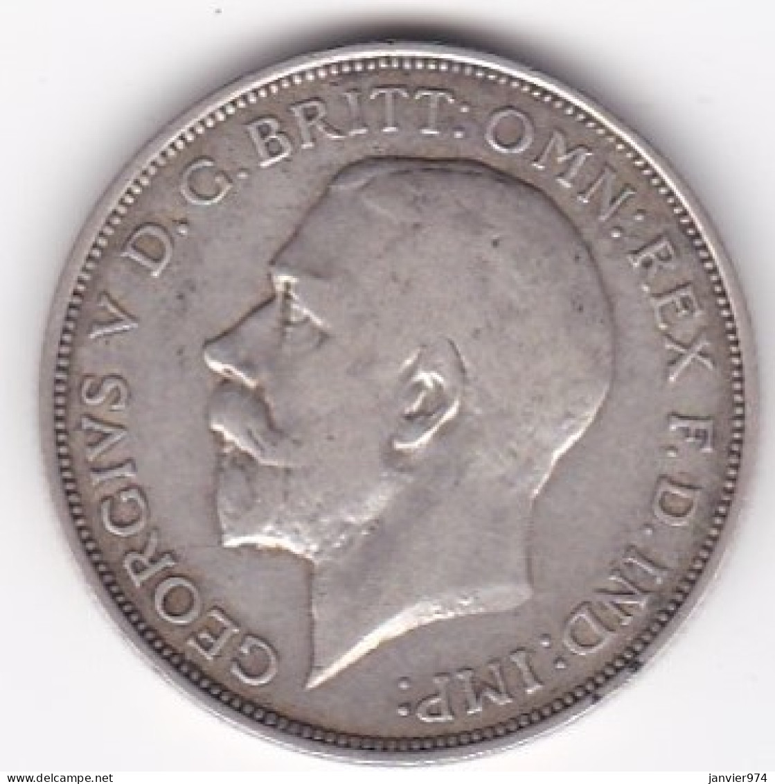 Grande Bretagne. 1 Florin 1911. George V, En Argent, KM# 817 - J. 1 Florin / 2 Shillings