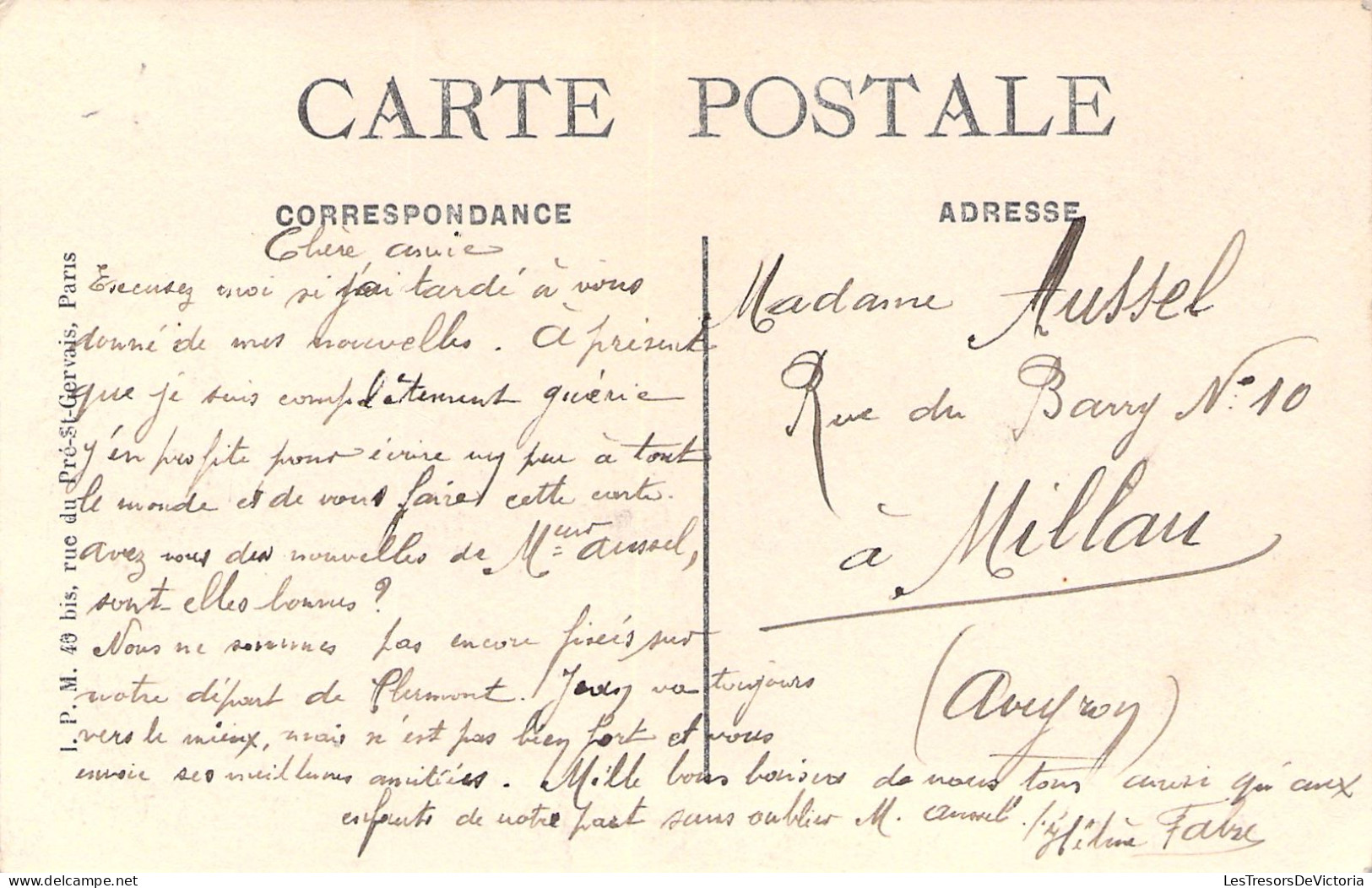 FRANCE - Clermont - Hospice - Oise - Carte Postale Ancienne - Clermont