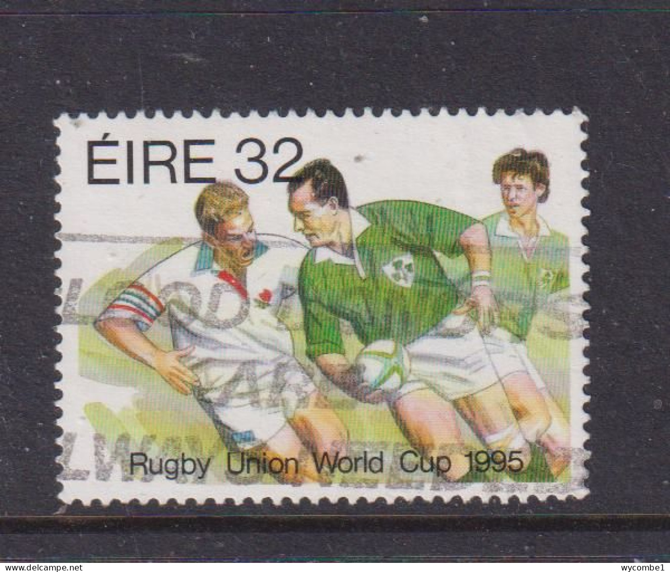 IRELAND - 1995  World Cup Rugby  32p Used As Scan - Oblitérés