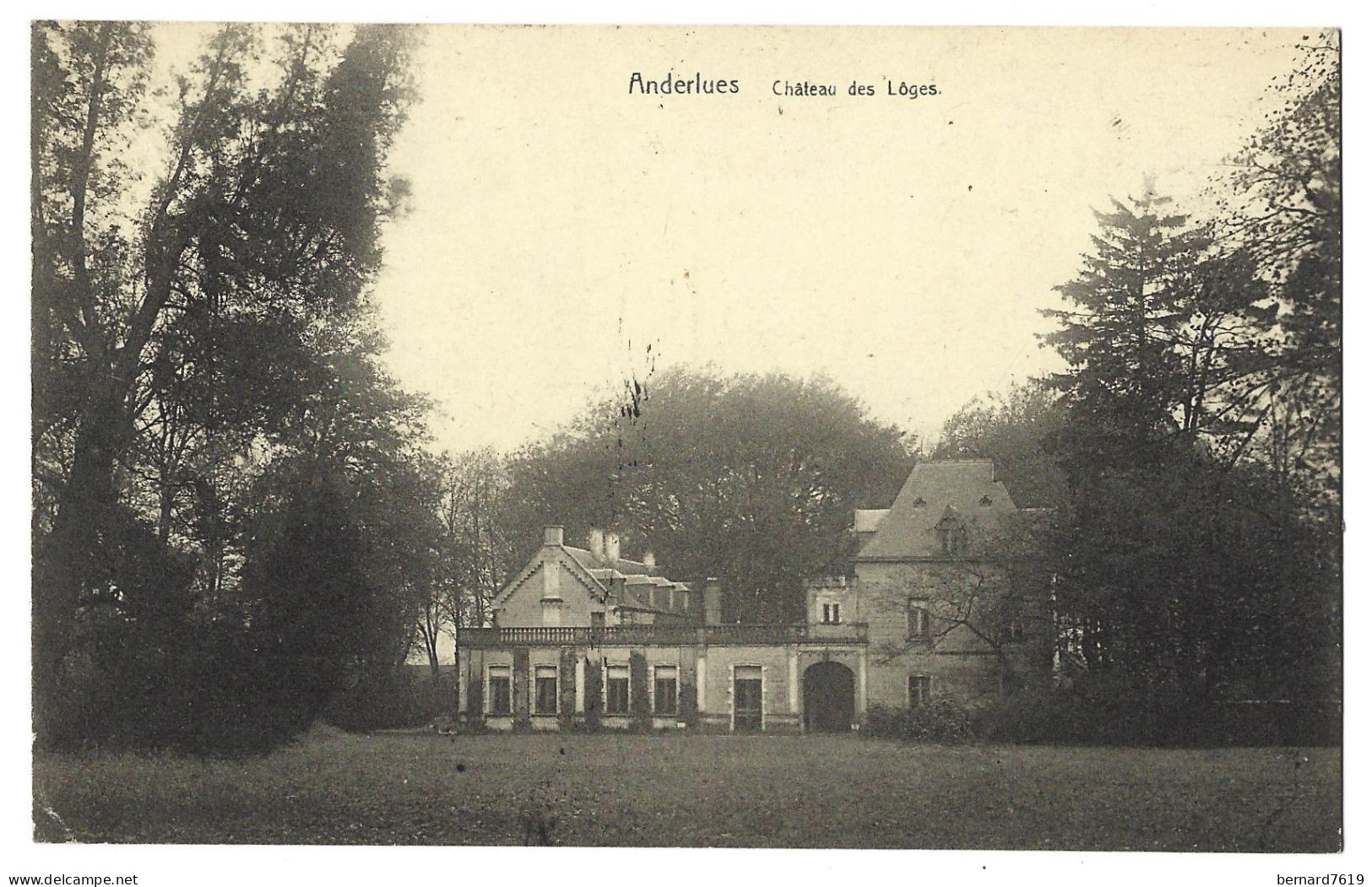 Belgique - Anderlues -  Chateau Des Loges - - Anderlues