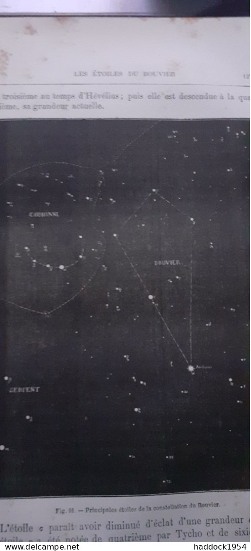 Les étoiles Er Les Curiosités Du Ciel CAMILLE FLAMMARION Flammarion 1882 - Astronomía