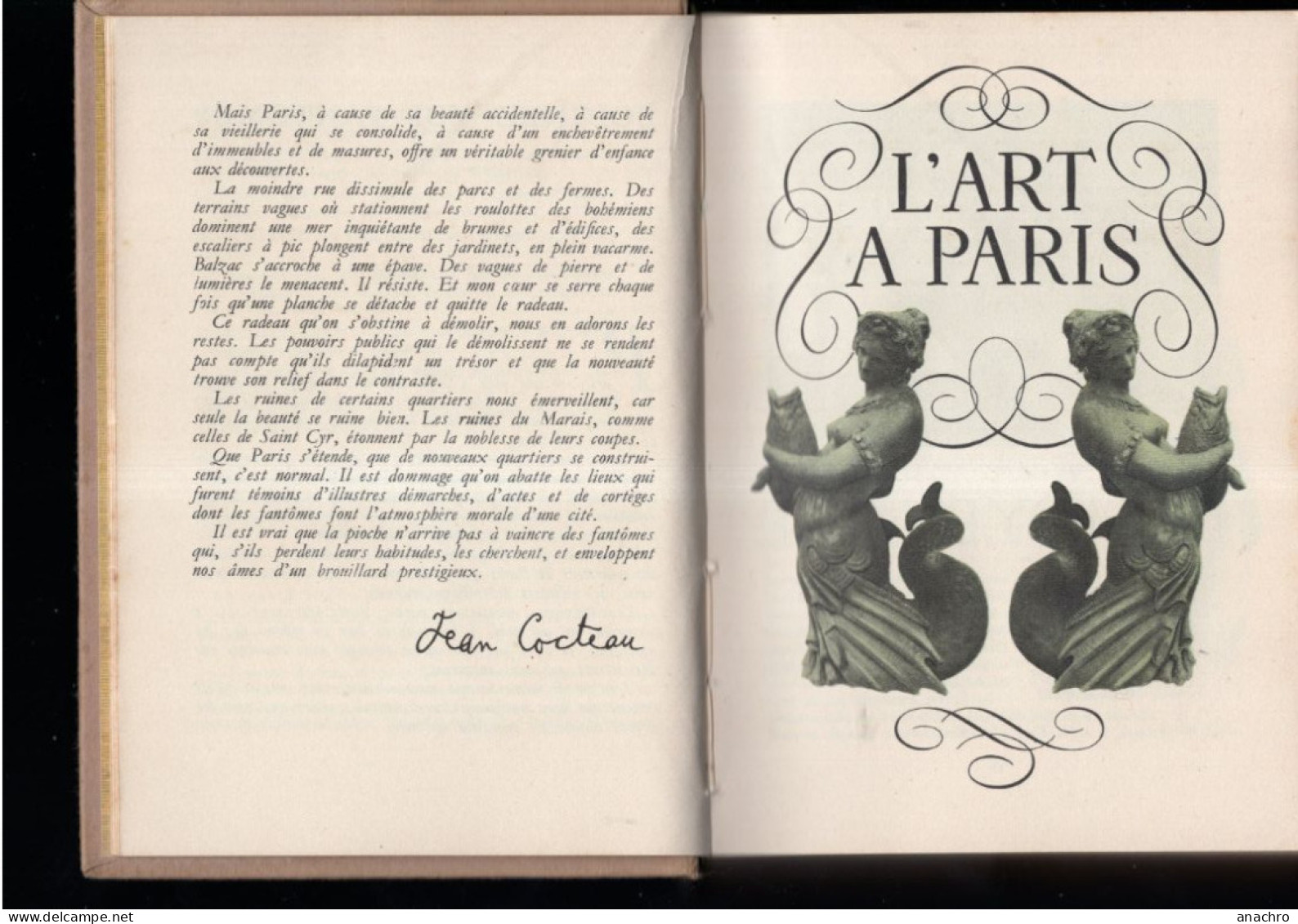 PARIS illustré 1949 Tel quon l'aime Préface Jean COCTEAU