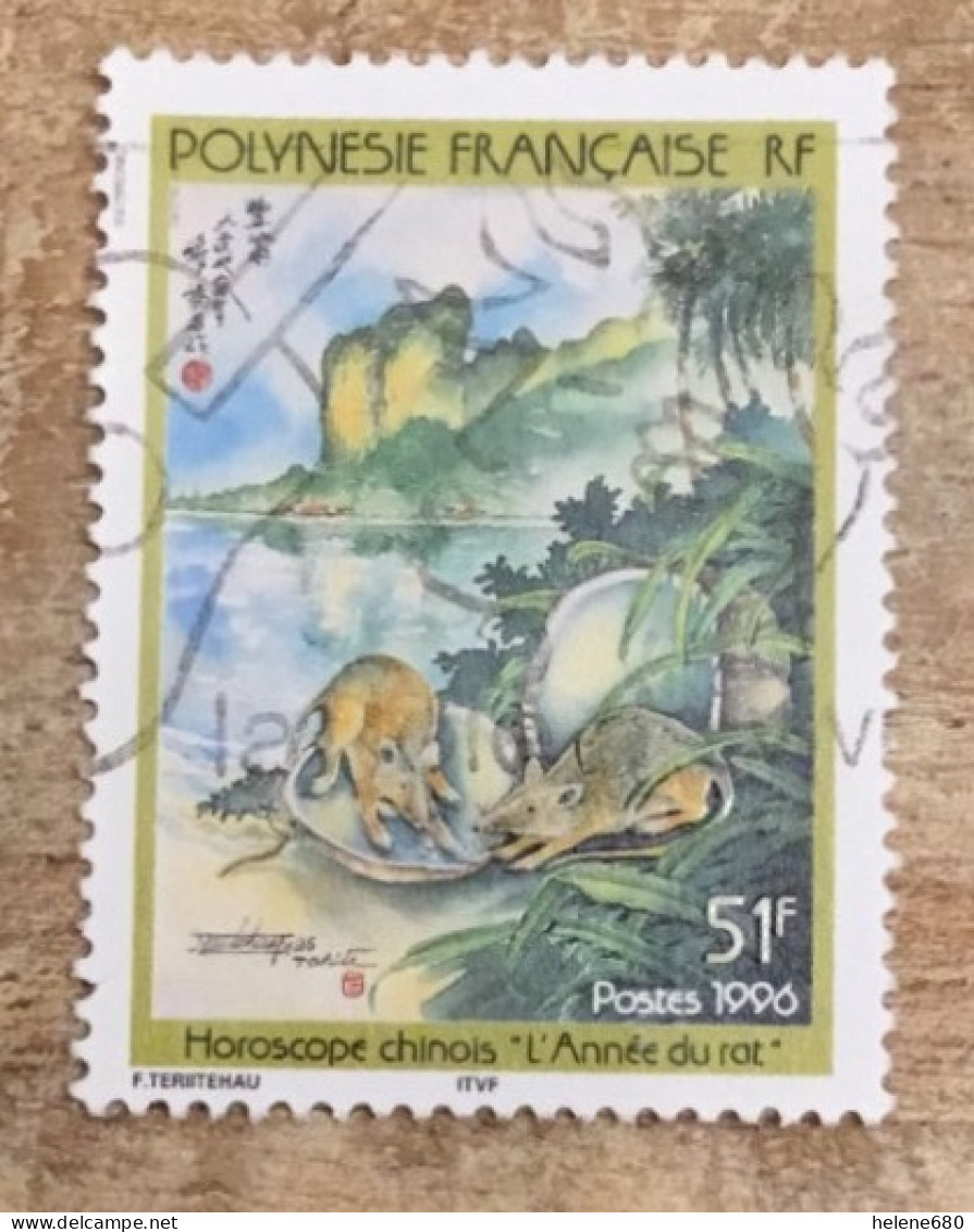 POLYNÉSIE. L’année Du Rat N° 501 - Used Stamps