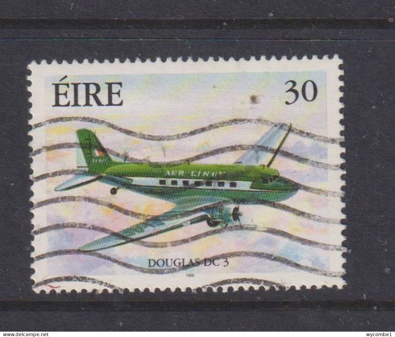 IRELAND - 1999  Aircraft  30p Used As Scan - Oblitérés