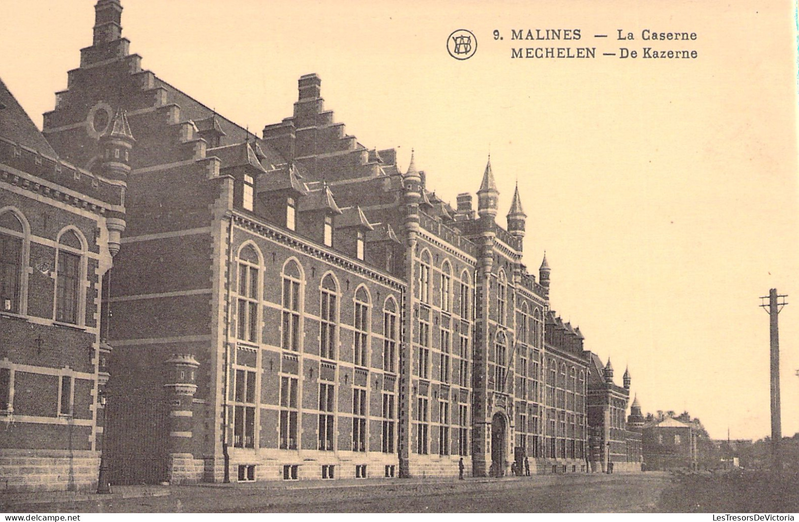 BELGIQUE - MALINES - La Caserne - De Kazerne - Carte Postale Ancienne - Mechelen