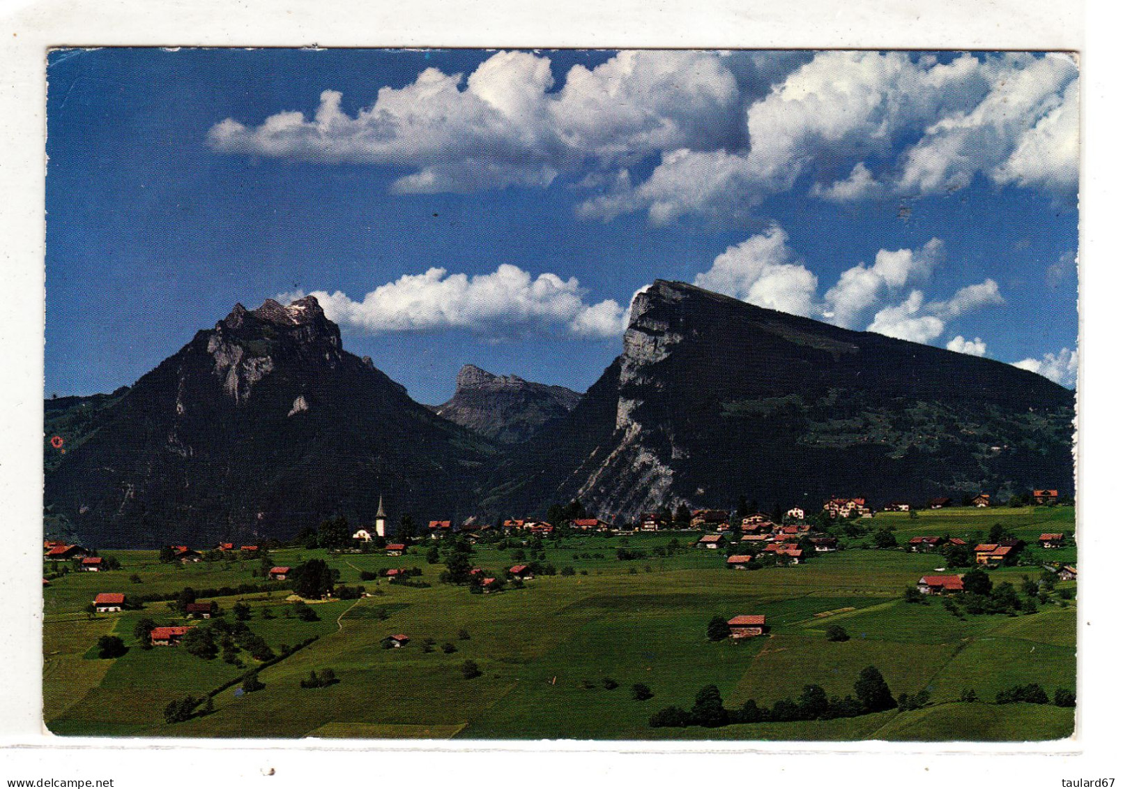 Aeschi Ob Spiez Blick Gegen Sigriswiler Rothorn Und Niederhorn - Aeschi Bei Spiez