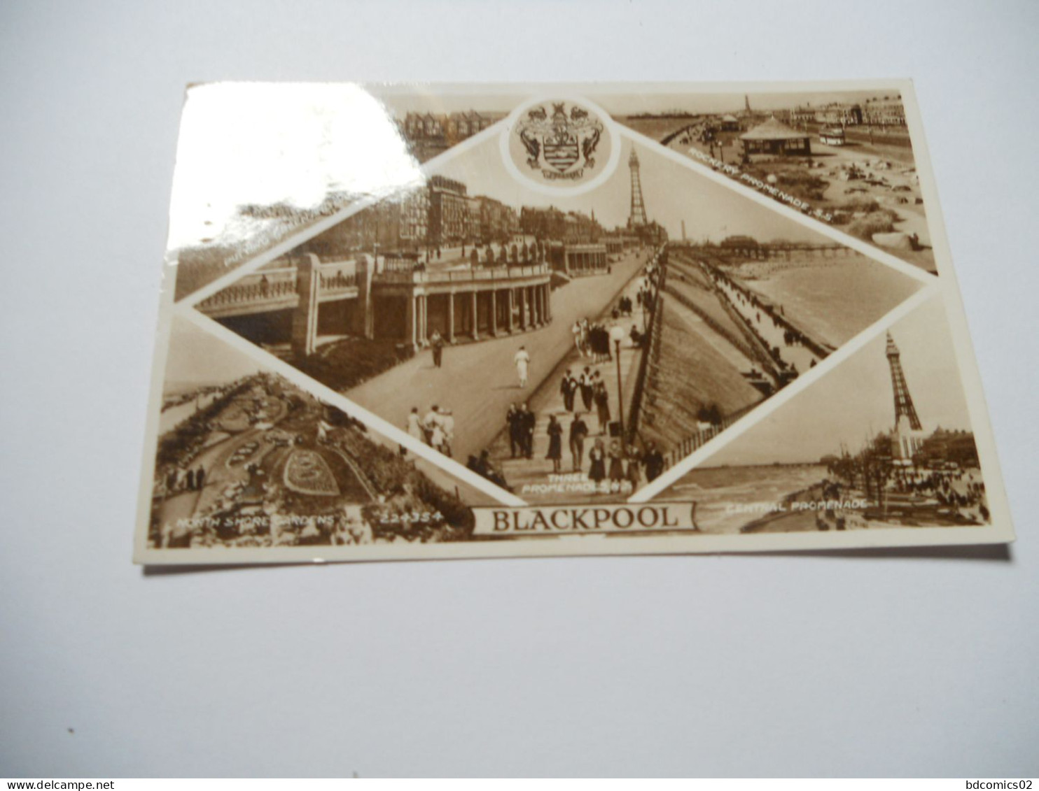 ROYAUME UNI    CARTE ANCIENNE   BLACKPOOL  DE 1953 EDIT VALENTIE - Blackpool