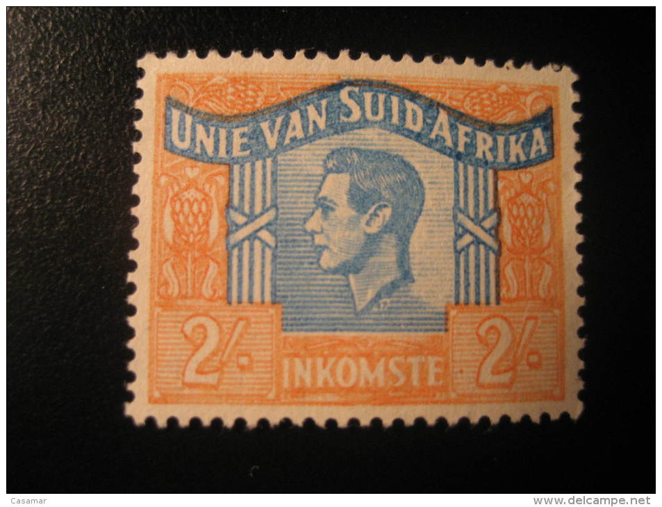 2 Shillings Unie Van Suid Afrika Union Of South Africa Stamp Revenue British Colonies Area GB - Strafport