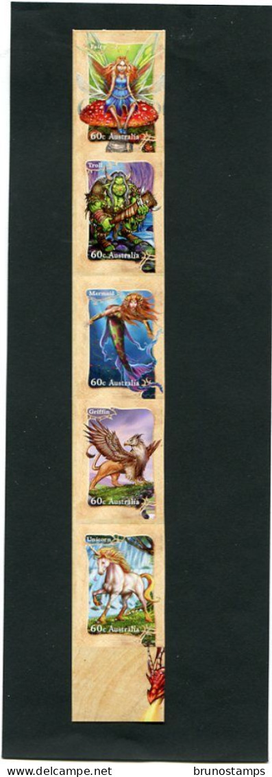 AUSTRALIA - 2011  MYTHICAL  CREATURES  SELF ADHESIVE   SET  MINT NH - Nuovi