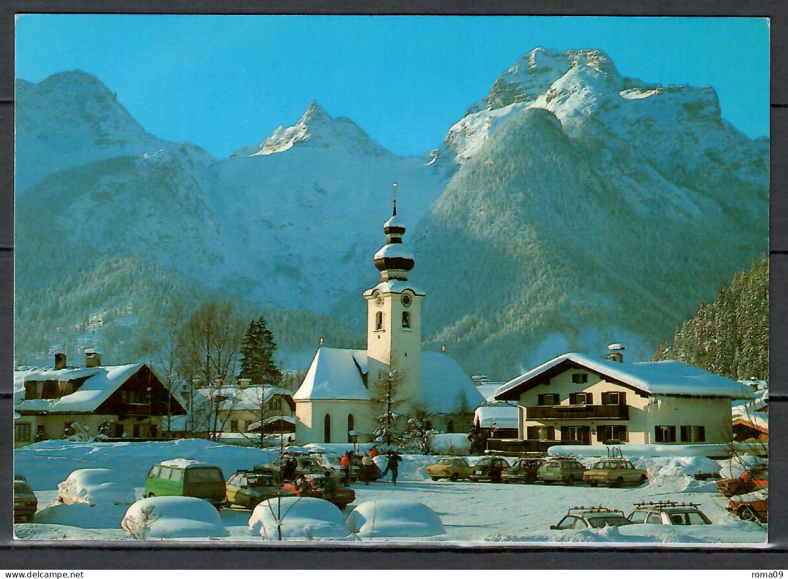 Lofer, Blick Gegen Loferer Steinberge, Pinzgauer Saalachtal; B-685 - Lofer