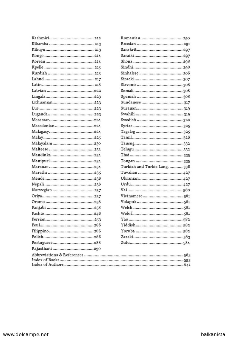 World Bibliography Of The Holy Quran – Printed Translations 1515-2015 - Africa