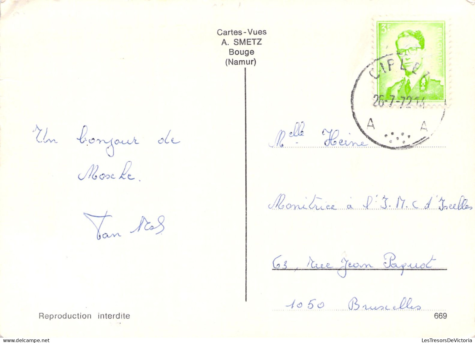 BELGIQUE - Souvenir De Moxhe - Carte Multivues - Carte Postale Ancienne - Sonstige & Ohne Zuordnung