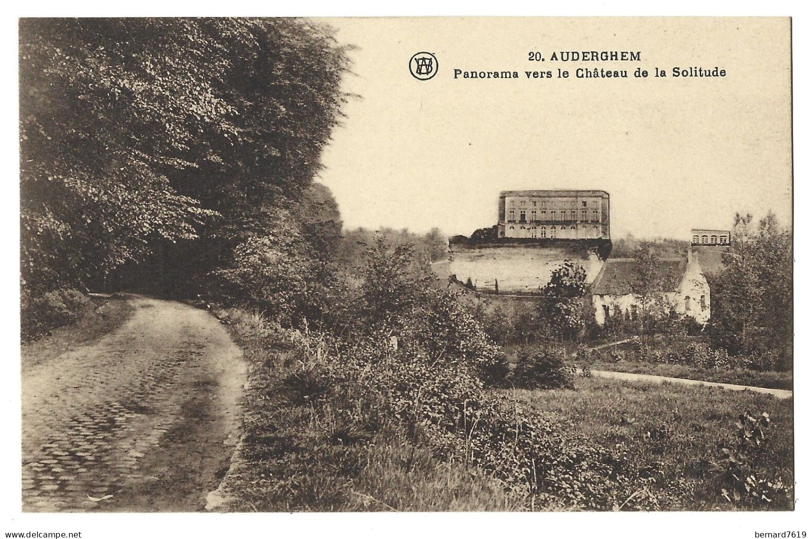 Belgique -   Auderghem  -  Oudergem -    Panorama Vers Le Chateau De La  La Solitude  - Duchesse  De  Croy - Auderghem - Oudergem