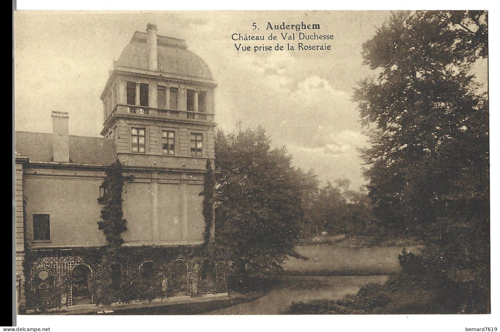 Belgique -   Auderghem  -  Oudergem -  Chateau  De Val Duchesse -  Vue  Prise  De La Roseraie - Auderghem - Oudergem