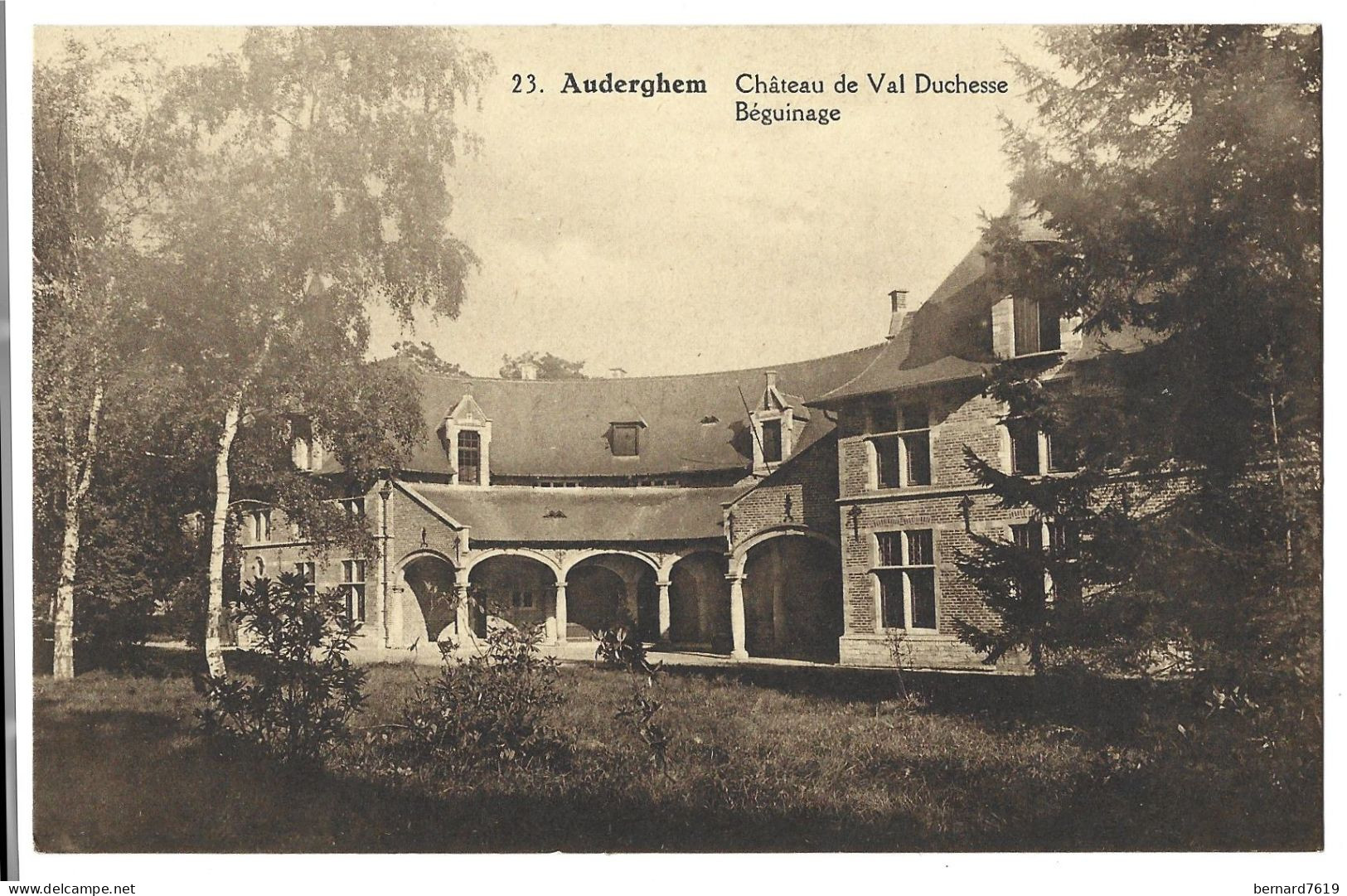 Belgique -   Auderghem  -  Oudergem -  Chateau  De Val Duchesse -  Beguinage - Auderghem - Oudergem