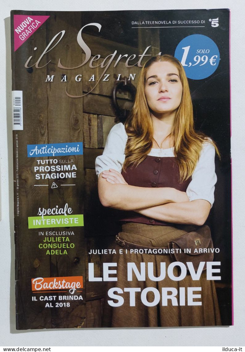 56760 Il Segreto Magazine 2018 N. 41 - Cinema