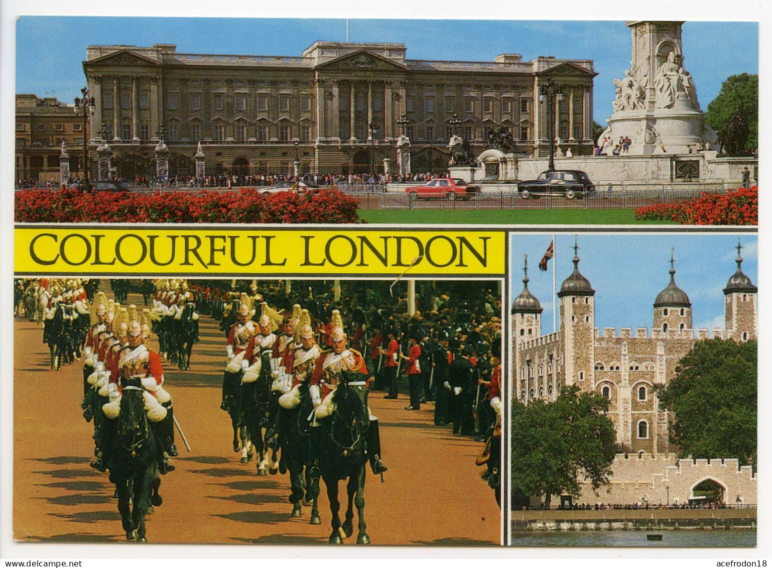 Angleterre - London - Buckingham Palace - Life Guards - Tower Of London - Buckingham Palace