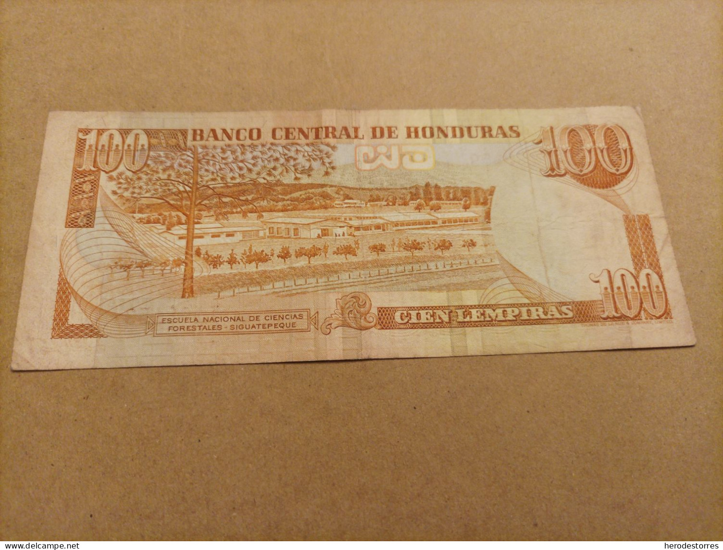 Billete De Honduras De 100 Lempiras, Año 1992 - Honduras