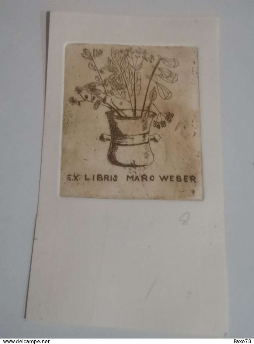 Luxembourg Ex-libris, Marc Weber - Ex Libris