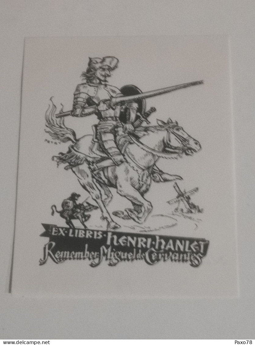 Ex-libris, Henri Hanlet - Exlibris