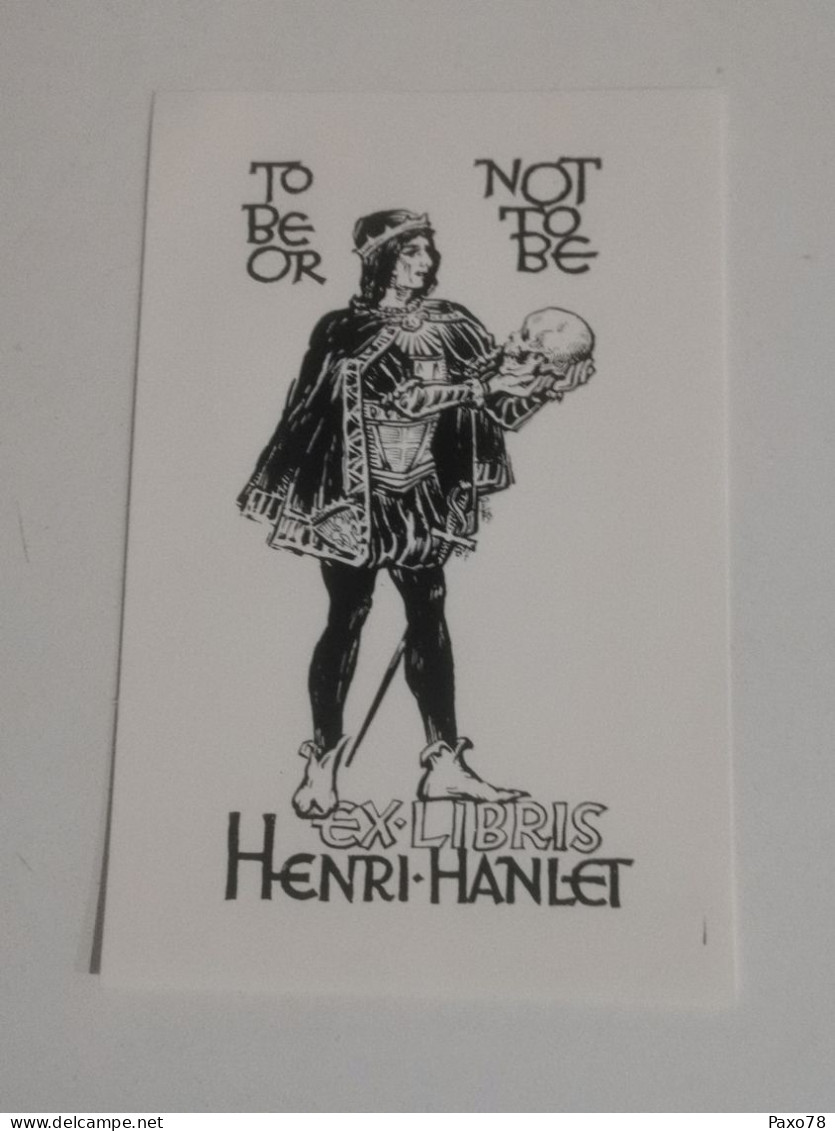 Ex-libris, Henri Hanlet - Bookplates