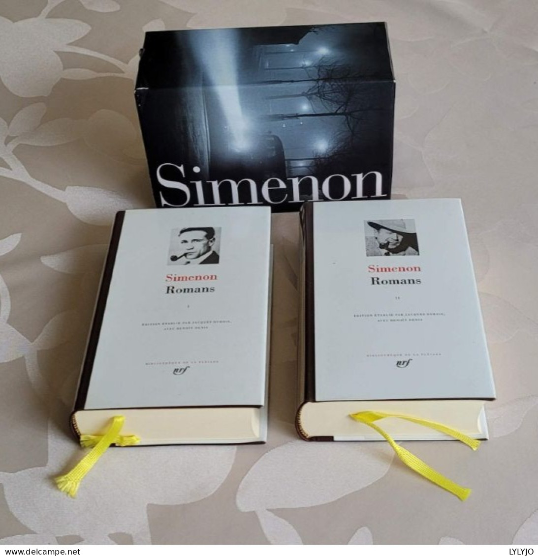 COFFRET 2 VOLUMES GEORGES SIMENON COLLECTION LA PLEIADE ANNÉE 2003 - Simenon