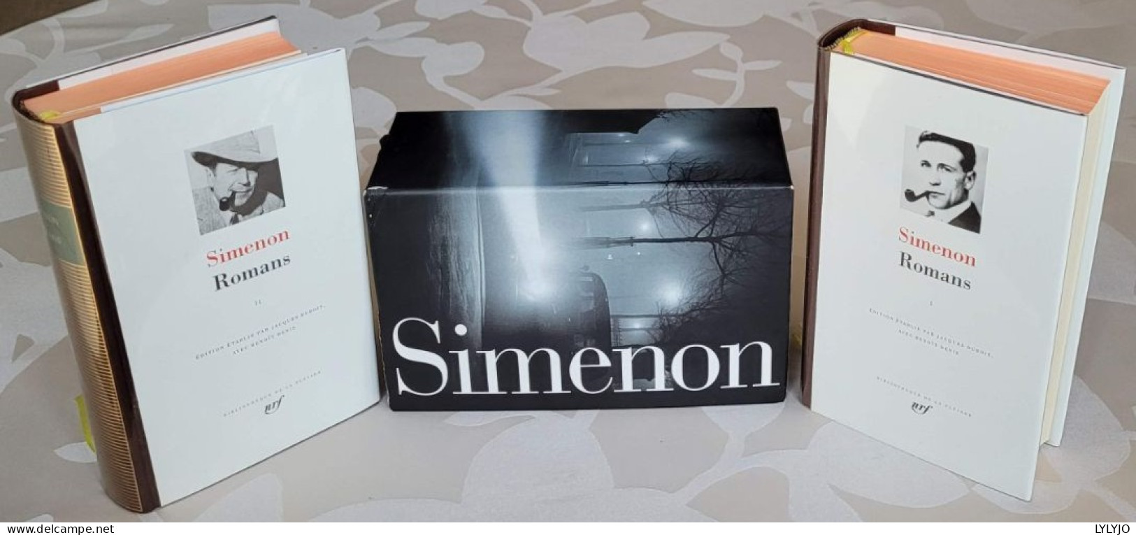 COFFRET 2 VOLUMES GEORGES SIMENON COLLECTION LA PLEIADE ANNÉE 2003