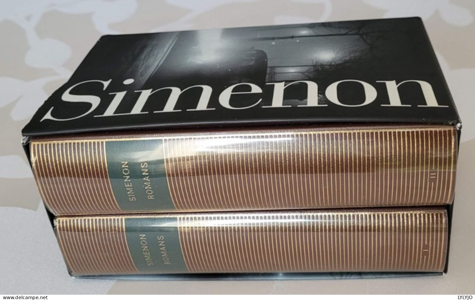 COFFRET 2 VOLUMES GEORGES SIMENON COLLECTION LA PLEIADE ANNÉE 2003