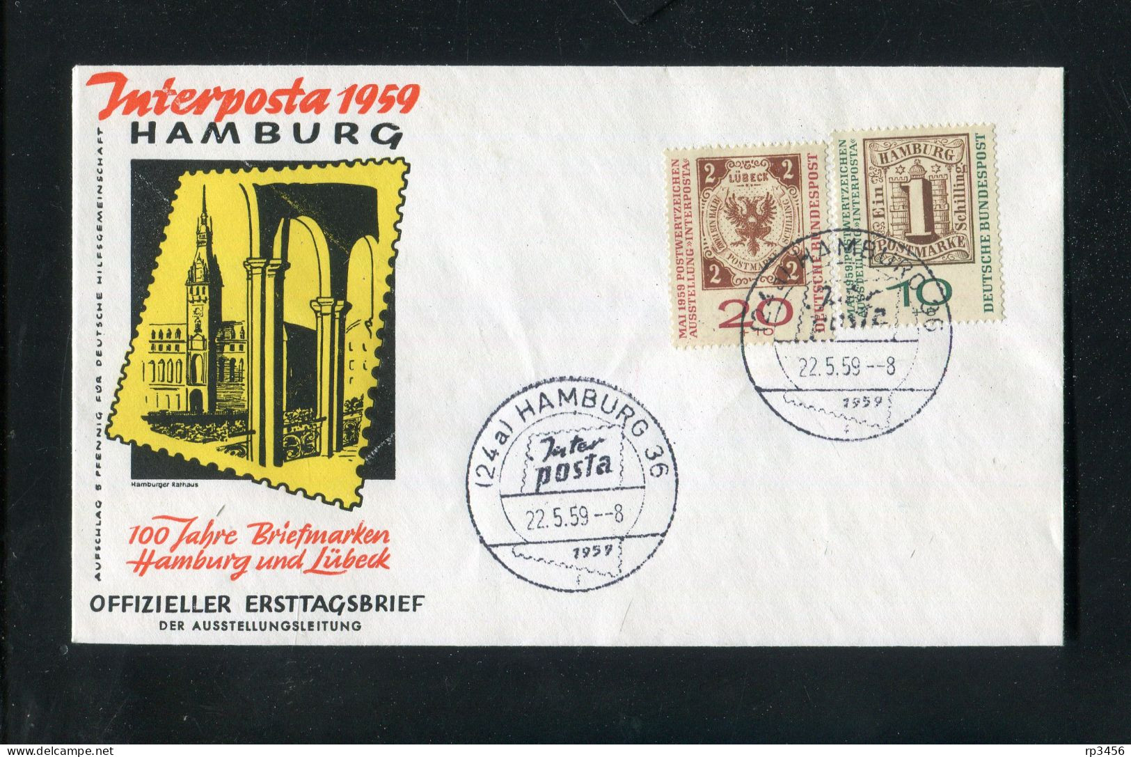"BUNDESREPUBLIK DEUTSCHLAND" 1959, Mi. 310a/311a FDC (2363) - 1948-1960