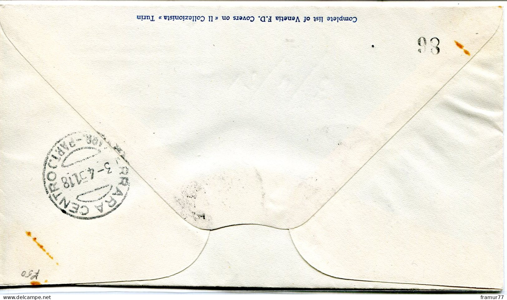 FDC Trieste - VENETIA Viaggiata 1951 ARA PACIS - Marcophilie