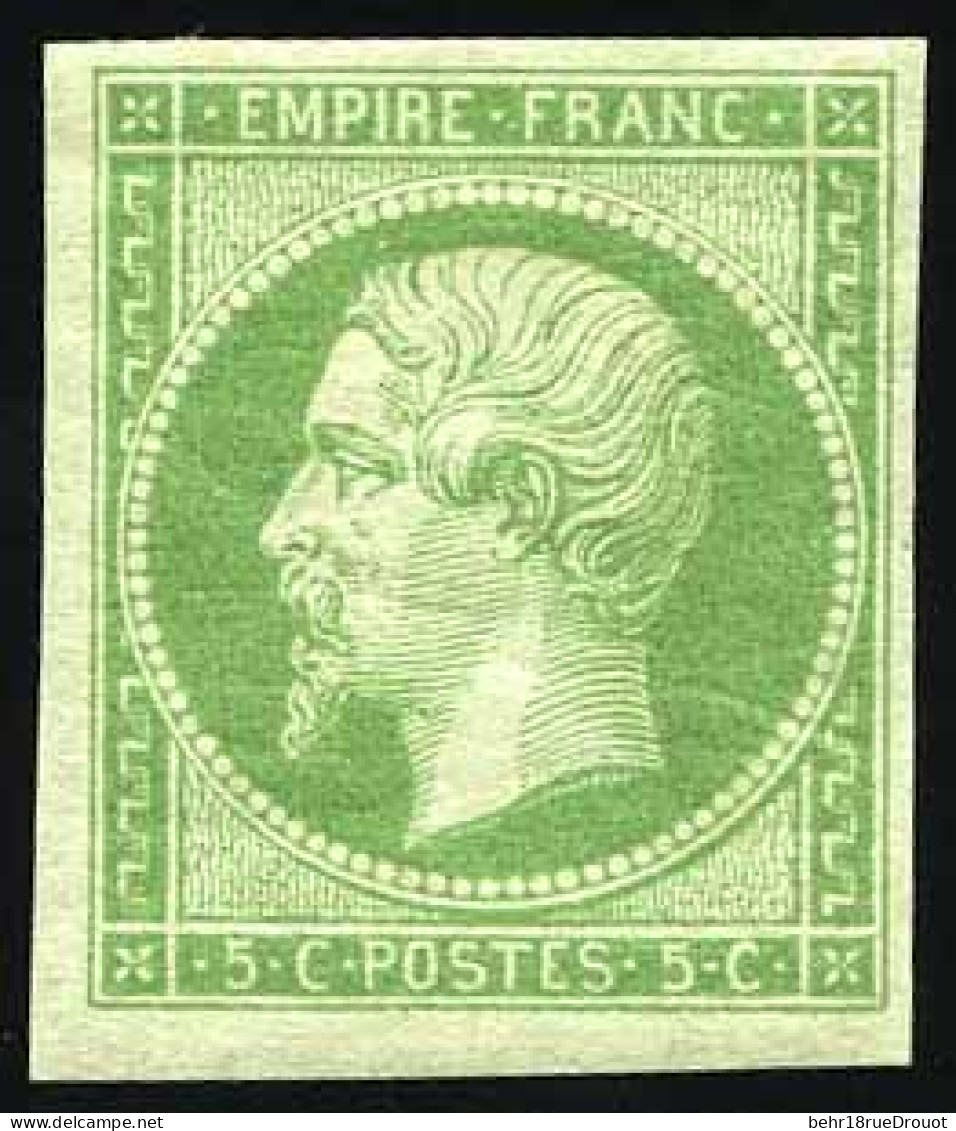 * 12 - 5c. Vert. Belles Marges. TB. - 1853-1860 Napoléon III.