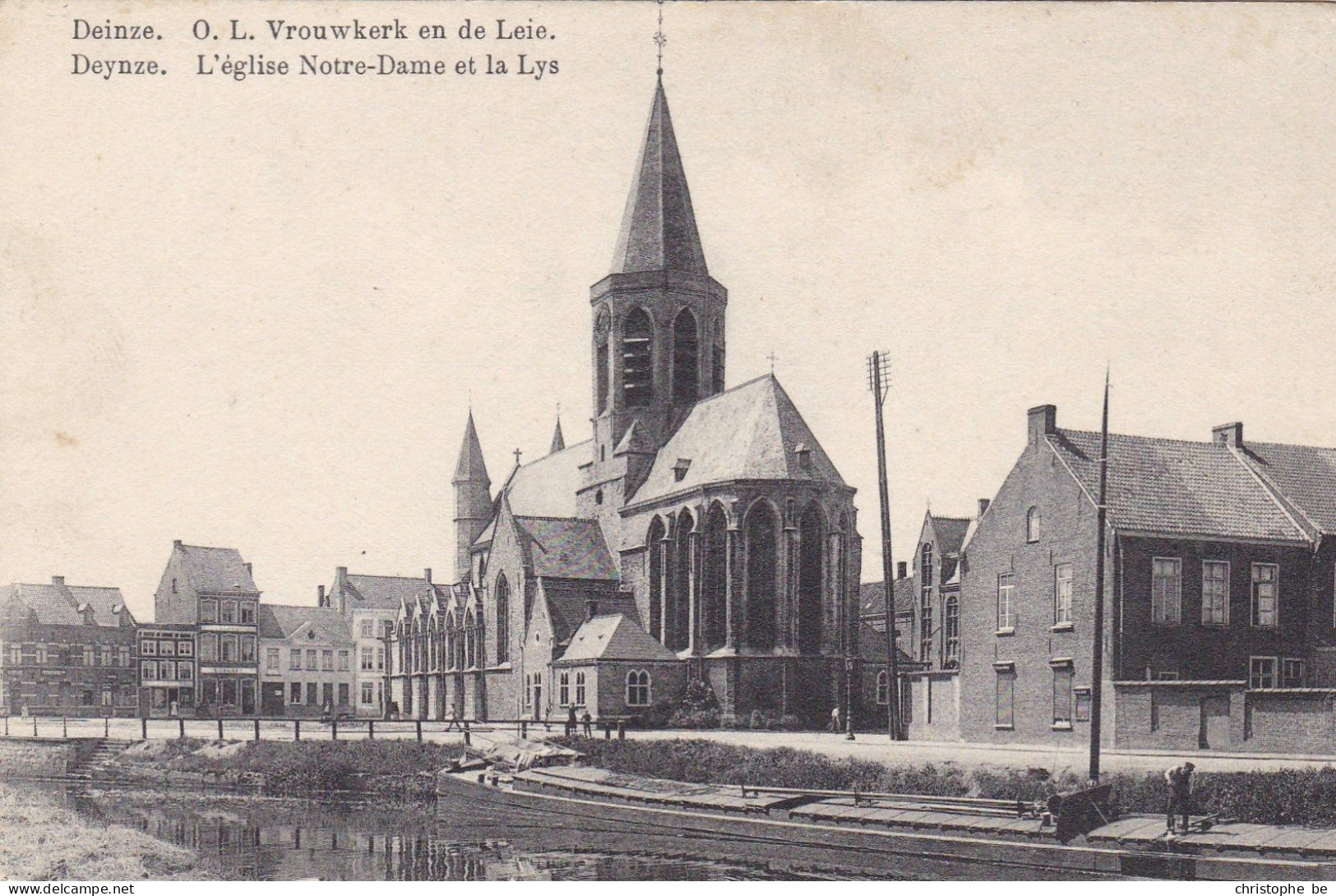 Deinze, O.L.Vrouwkerk En De Leie (pk85855) - Deinze