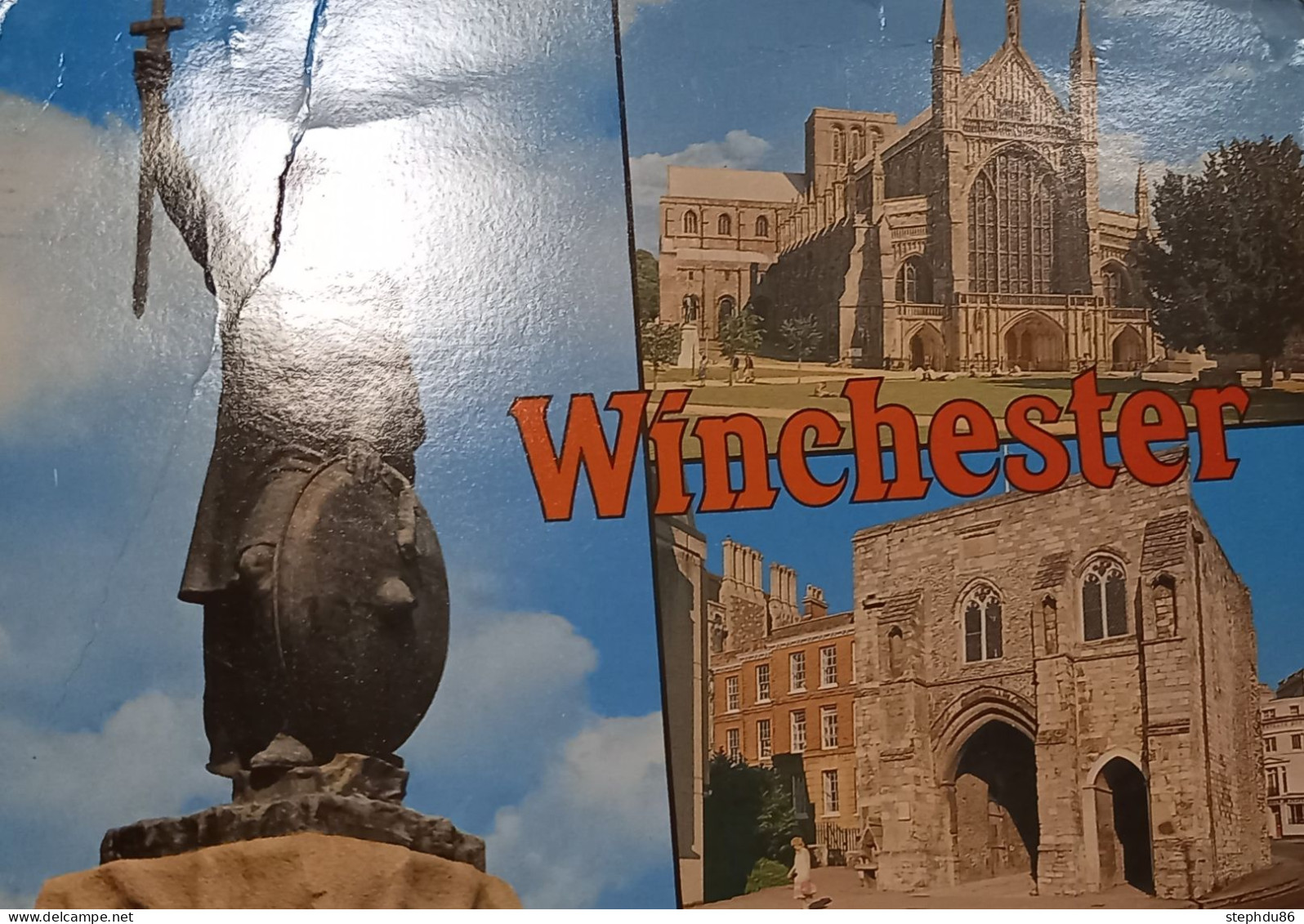 WINCHESTER - Carte Postale Hors Format 13x18 Cm - Winchester