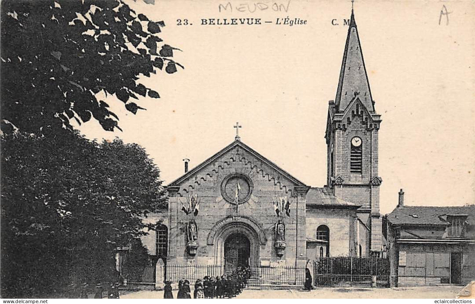 Meudon. Bellevue        92      Eglise       (voir Scan) - Meudon